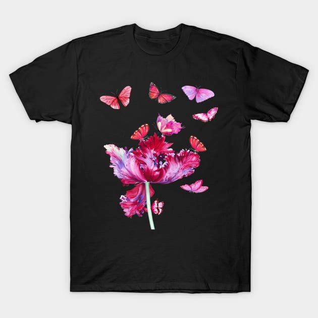 Colorful Beautiful Butterfly Costume Gift T-Shirt by Pretr=ty